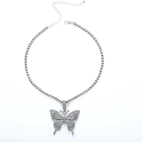 Butterfly Pendant Necklace - Picture 6 of 6